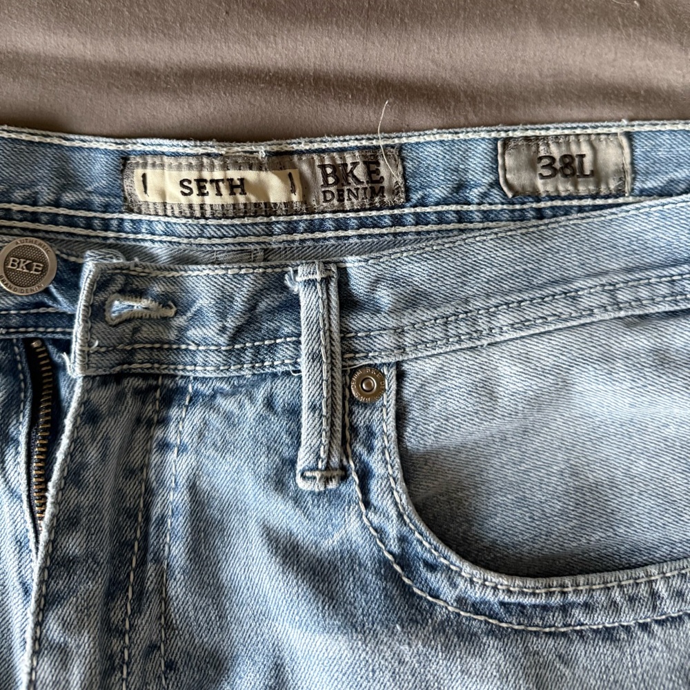 BKE Denim Seth Light Blue Jeans
